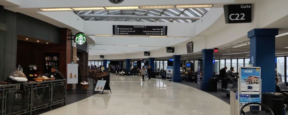 United Airlines CLE Terminal- Cleveland Hopkins International Airport